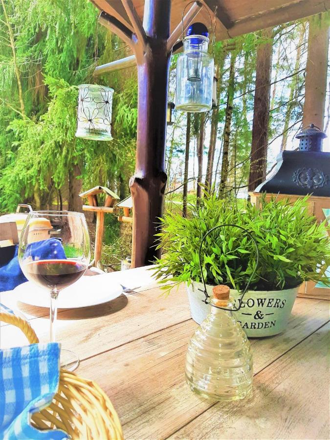 Bungalow Direkt Am See, Mit Eigenem Boot Roding Ngoại thất bức ảnh